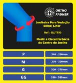 Joelheira Vedação Prótese GLJT550 - Orthopauher
