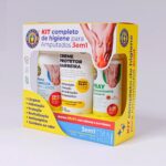 Kit de higiene para amputados 3 em 1
