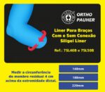Liner Para Braço Sem Conexão Siligel Liner - 7SL40B